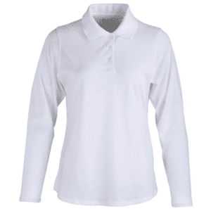 02316 - Polera Polo DryFresh Smooth® 60% Algodón Manga Larga Mujer - Imagen 7