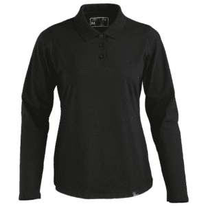02316 - Polera Polo DryFresh Smooth® 60% Algodón Manga Larga Mujer - Imagen 6
