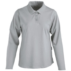 02316 - Polera Polo DryFresh Smooth® 60% Algodón Manga Larga Mujer - Imagen 4