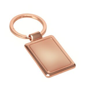 Llavero rectangular encobrizado "CUPRA" - Imagen 1