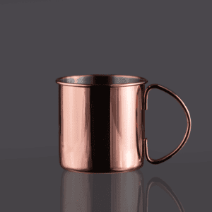 Tazón metálico Encobrizado "COPPER" 1/2 L - Imagen 1