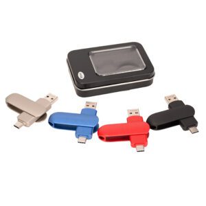 Pendrive giro OTG USB 3.0 / Type C, 64GB - Imagen 1