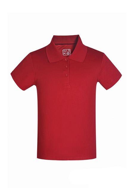 PoleraDryFitCuelloCamiseroMujerMangaCorta-Front