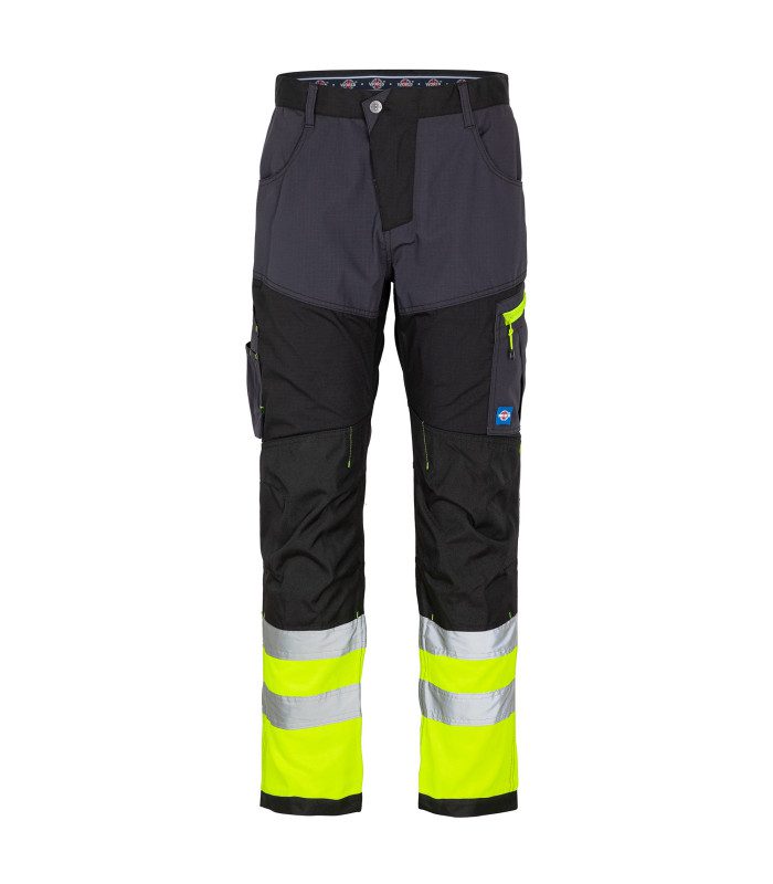 Pantalon Hi-Vis Autoroute – Jaune XL (44") – Scan – Sécurité Routière